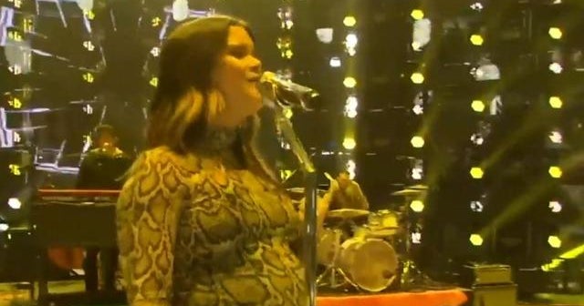 Maren Morris talks about performing while nearly nine months pregnant
