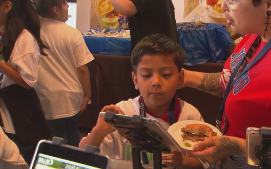 Dallas ISD Food Fest taste testing 
