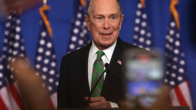 Former Democratic Presidential Candidate Mike Bloomberg Addresses His Staff And The Media, Upon Suspending His Presidential Bid 