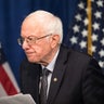 Democratic Presidential Candidate Sen. Bernie Sanders Speaks To The Media In Burlington, Vermont 