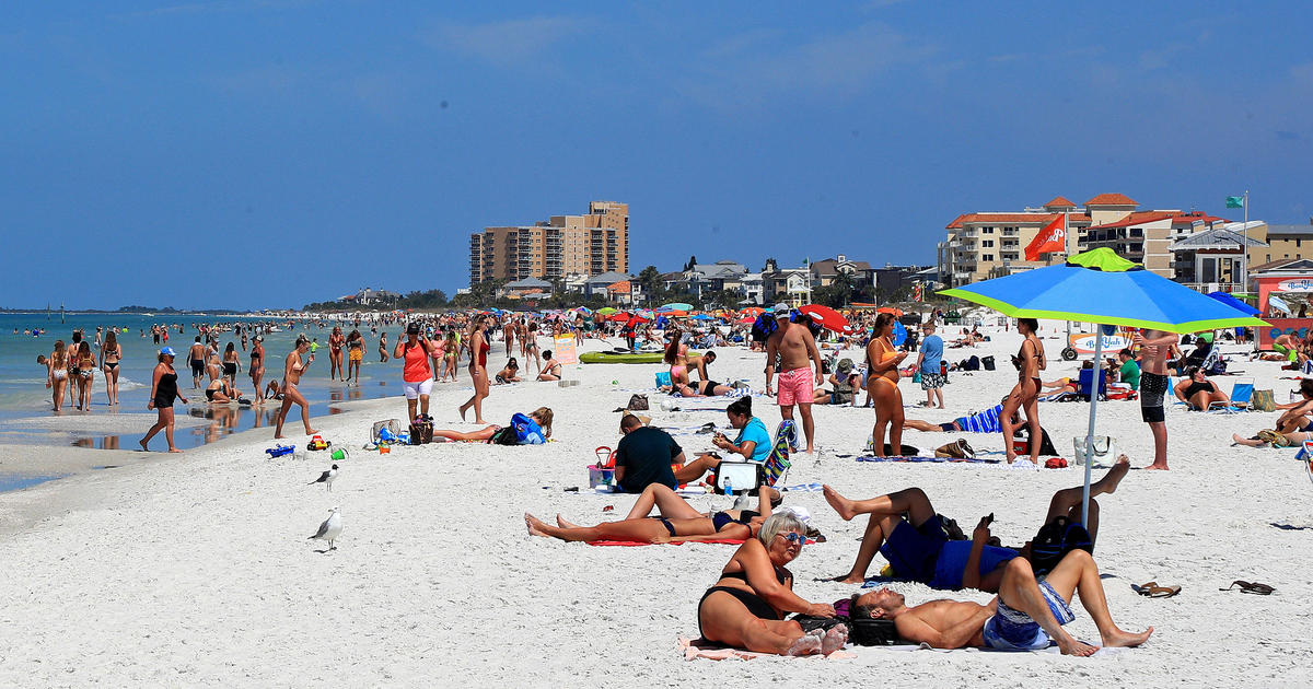 The wave of coronavirus cases is shutting down Florida beaches