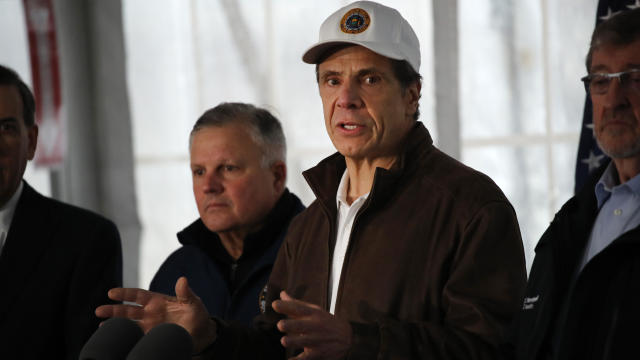 New York Gov. Cuomo Opens Coronavirus Testing Area In New Rochelle Park 