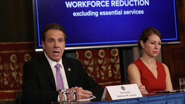 New York Gov. Cuomo Opens Coronavirus Testing Area In New Rochelle Park 