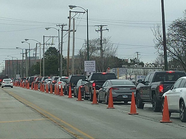 Drive-Through COVID-19 Testing 