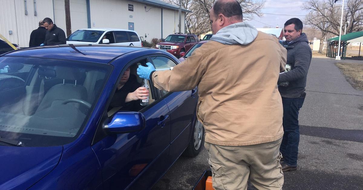 Hand Sanitizer Giveaway: Anoka County Pumps Out 400 Free Gallons At ...