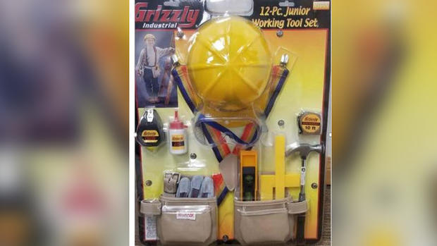 Recalled Grizzly Children's Tool Kit (Model# H3044) 