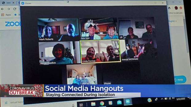 social media hangouts 
