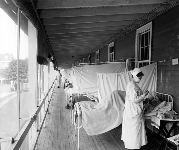 Walter Reed Hospital Flu Ward 
