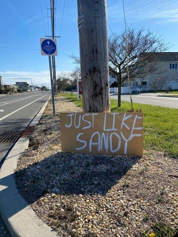 Normandy Beach, N.J. Sign 