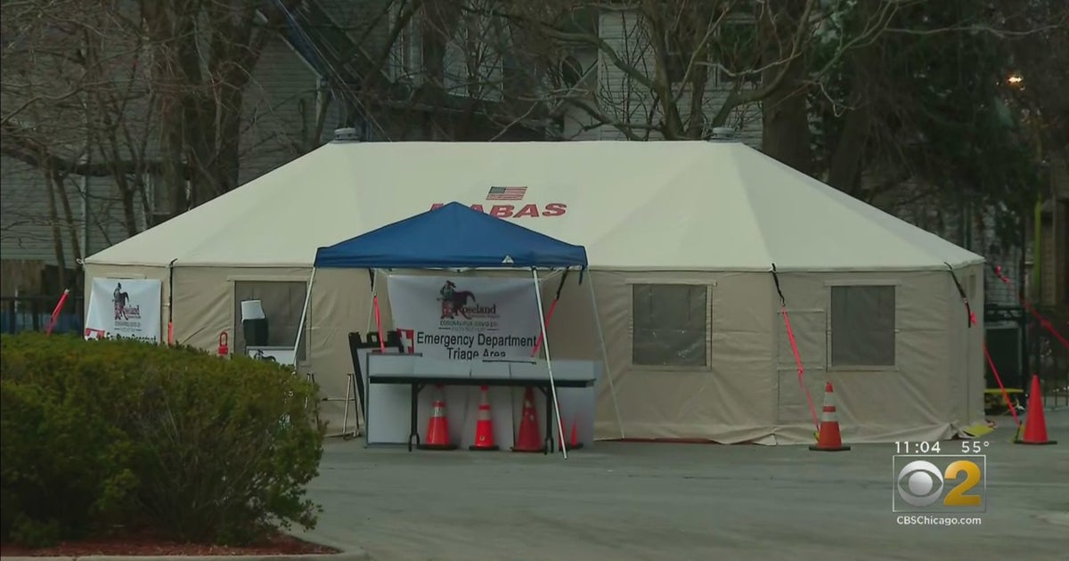 Roseland Community Hospital Starts DriveThru COVID19 Testing CBS