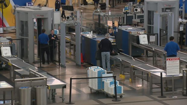 denver international airport dia empty security TSA 