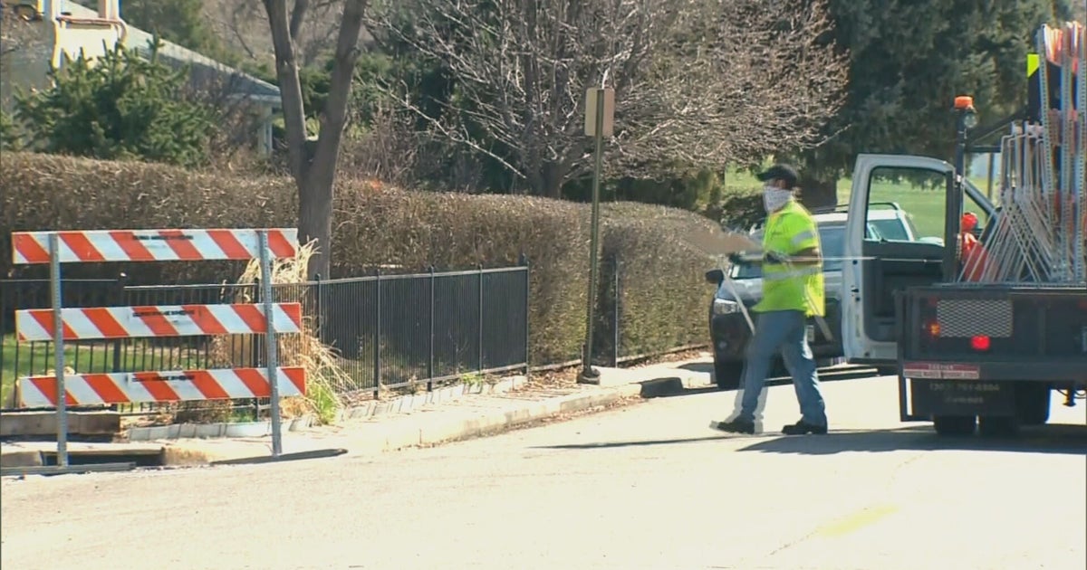 Coronavirus Pandemic Denver Closes Select Streets To Help Residents
