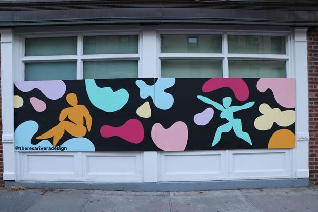 Meatpacking District Mural Amid Pandemic 
