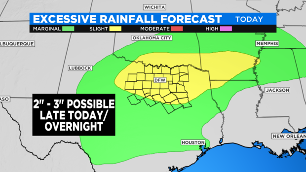 Excessive Rain Outlook Day 1 