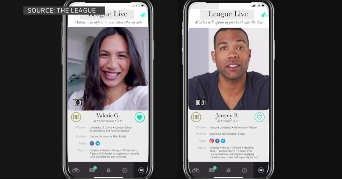 Online Video Dating Spikes As People Seek Romantic Connection During Quarantine - CBS News