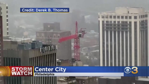 center city crane wind 