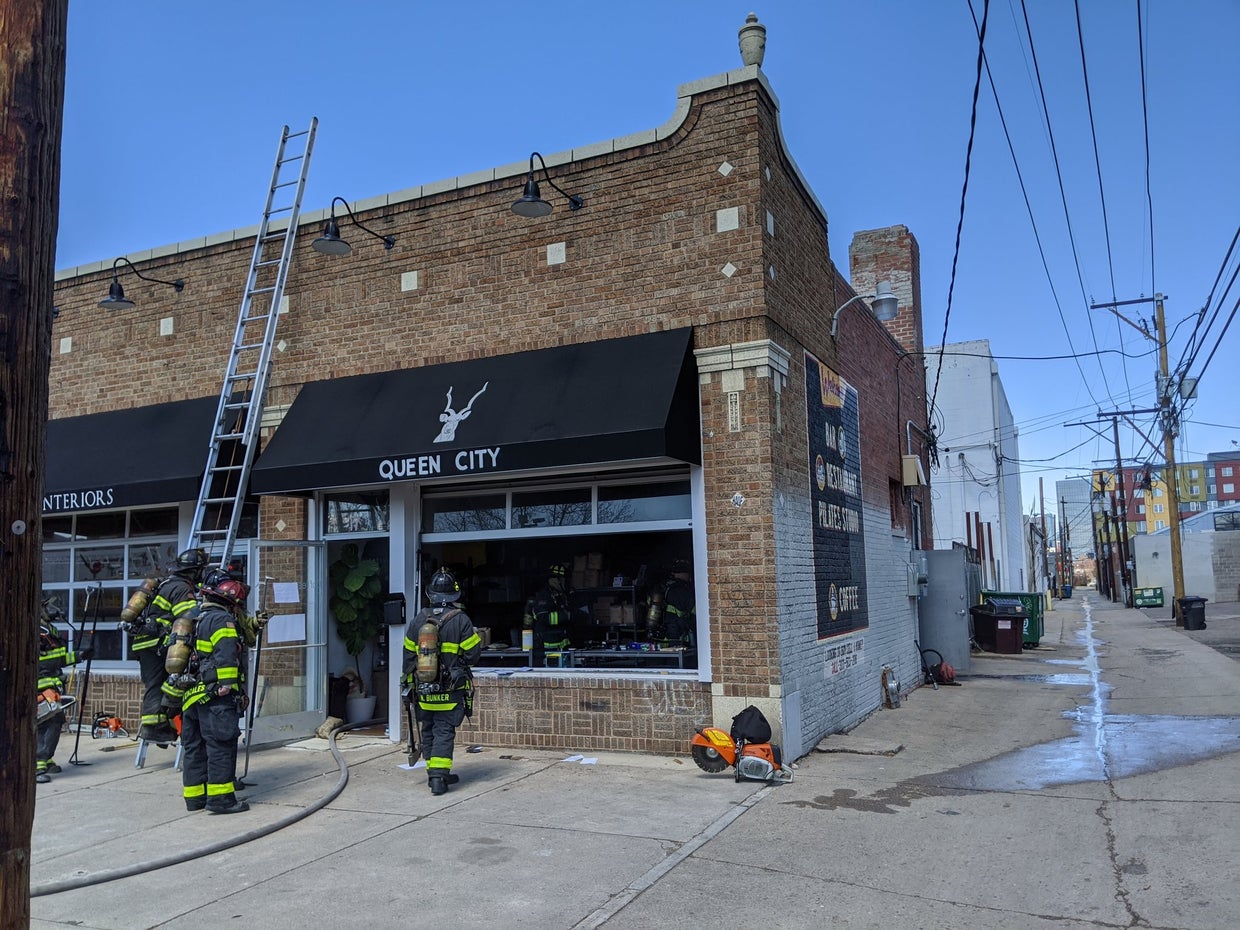 Fire Damages Queen City Coffee In Denver - CBS Colorado