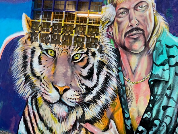 Tiger King Mural In Wynwood 