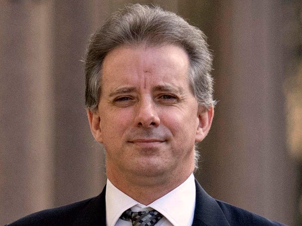 Christopher Steele, the former MI6 agent who set up Orbis Business Intelligence and compiled a dossier on Donald Trump, is seen in London on March 7, 2017.