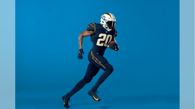 Chargers Debut New Uniforms