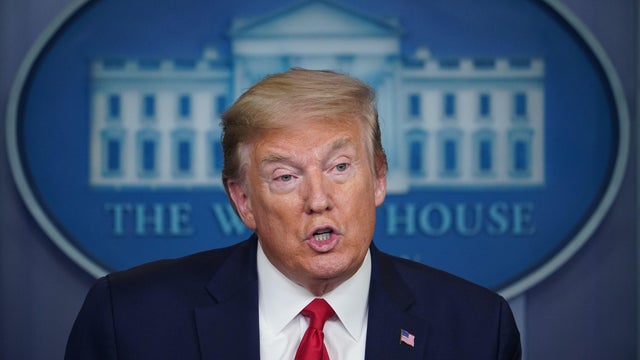 The White House Holds Daily Briefing On Coronavirus Pandemic 