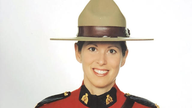 RCMP Constable Heidi Stevenson poses for an undated official photo 