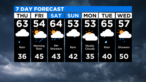 7 Day Forecast 