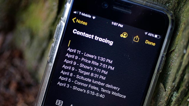 Virus Outbreak Contact Tracing 