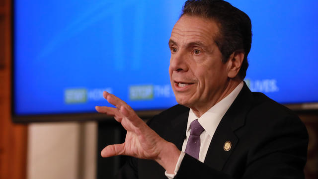 New York Governor Andrew Cuomo Holds His Daily Coronavirus Briefing In Albany 