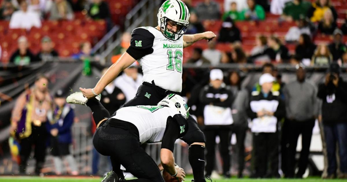 Patriots Draft Kicker Justin Rohrwasser Out Of Marshall With Fifth