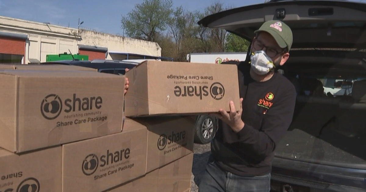 Philly has handed out 72,000 free food boxes during coronavirus pandemic.  Here's how they come together.