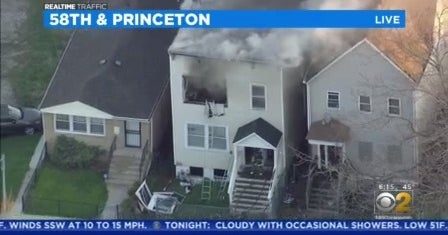 5 People Displaced After Fire Breaks Out At Home In Englewood - CBS Chicago