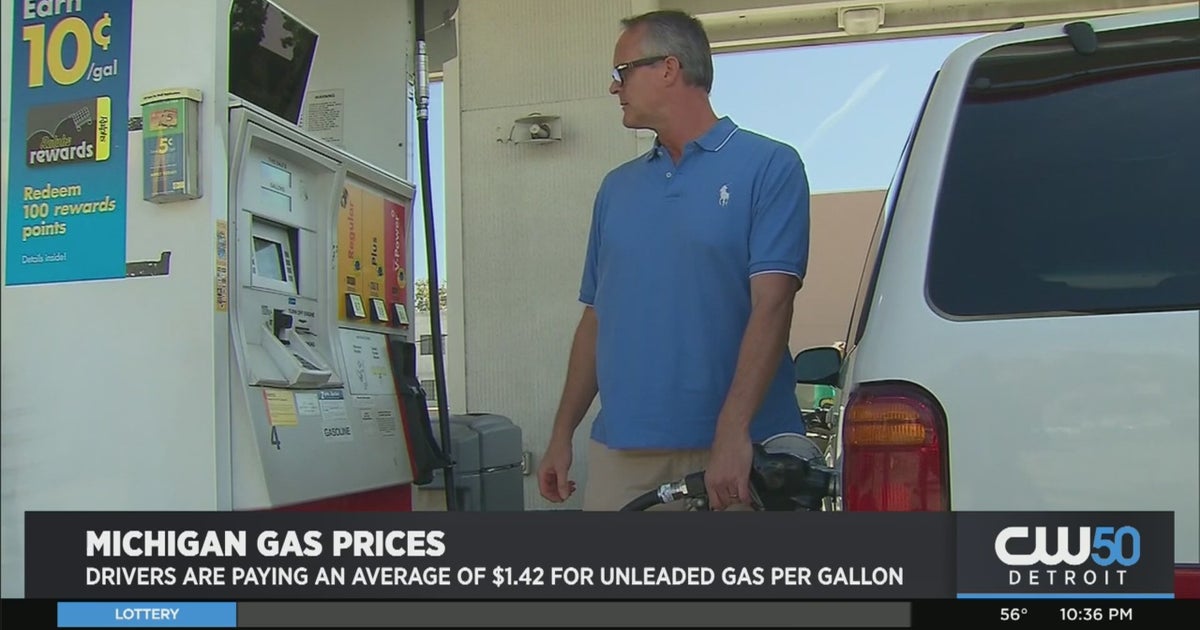 Michigan Gas Prices Are The Lowest They've Been In A Decade - CBS Detroit