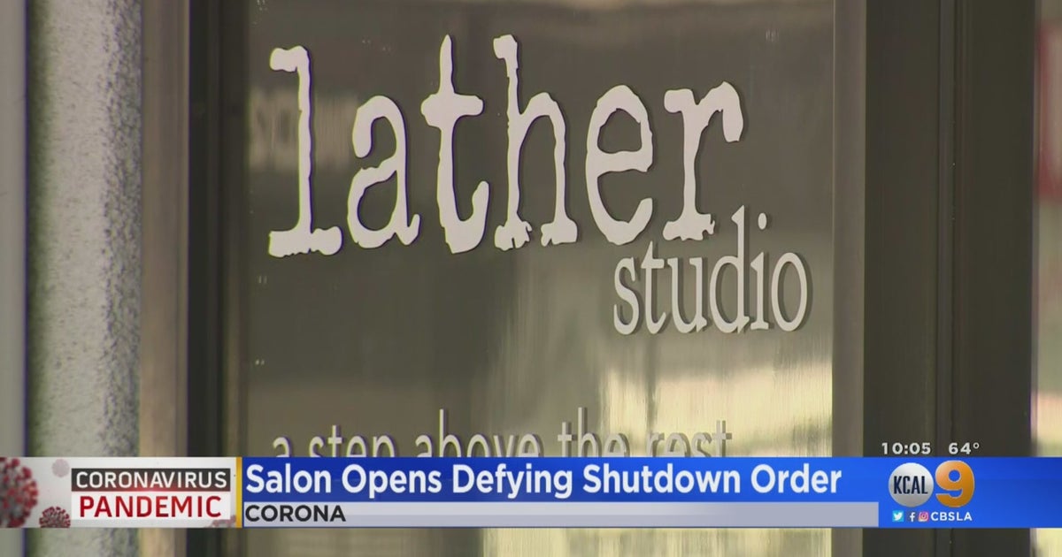 Corona Hair Salon Reopens Monday Despite Statewide StayAtHome Order