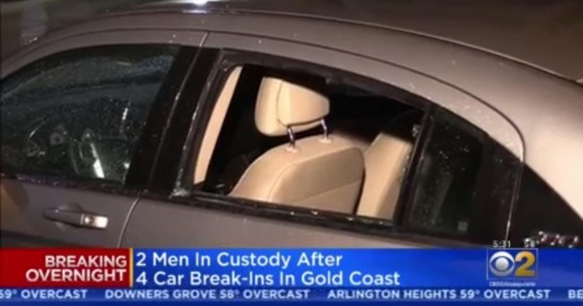 2 Men In Custody After 4 Gold Coast Car Break Ins Cbs Chicago