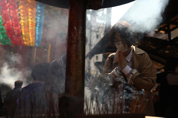 South Koreans Mark Buddha's Birthday Amid The Coronavirus Pandemic 