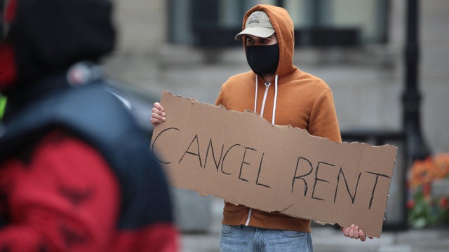 Demonstrators hold May Day protests in Manhattan during the outbreak of the coronavirus disease (COVID-19) in New York 