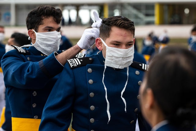 Vice President Pence Speaks At Air Force Academy Graduation In Colorado 