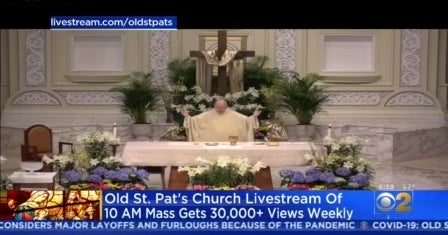 Online Viewership Soars For Old St. Pat's Church In Chicago During