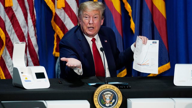 Virus Outbreak Trump 