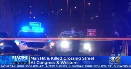Man Fatally Struck By Car While Crossing Street; Police Searching For ...