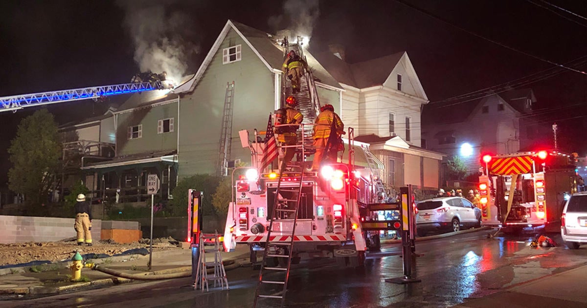 Fire Marshal Investigating House Fire In Braddock - CBS Pittsburgh