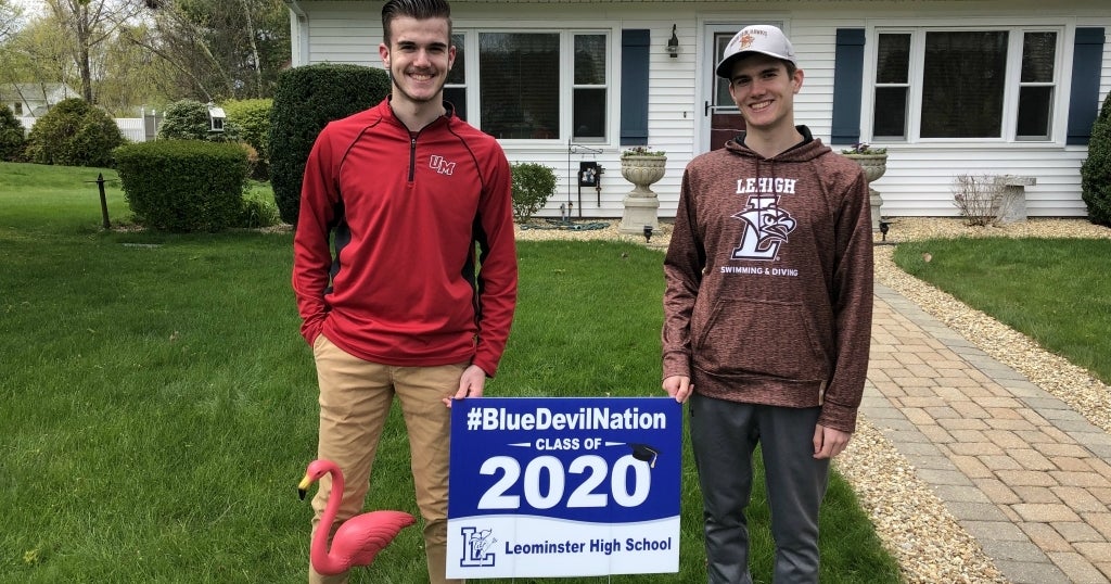 Leominster High School Twins Finish First, Second In Class CBS Boston