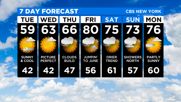 7 Day Forecast Experiment 