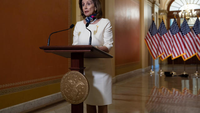 House Speaker Nancy Pelosi Delivers Statement 