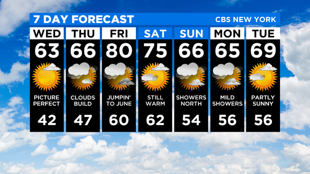 7 Day Forecast Experiment
