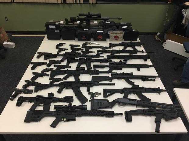 30 Guns, Including Assault Weapons, Seized In Raid Of Thousand Oaks Home, Man Arrested 