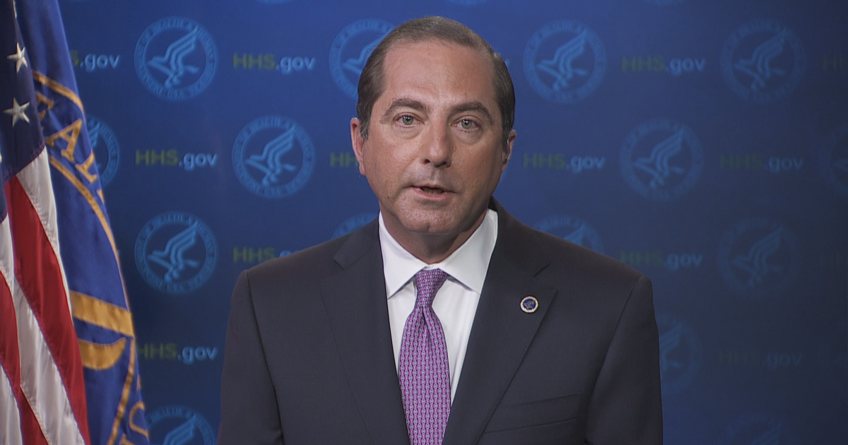 Transcript Hhs Secretary Alex Azar On Face The Nation July 26 2020