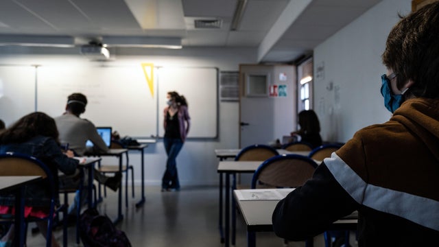 FRANCE-HEALTH-VIRUS-EDUCATION 