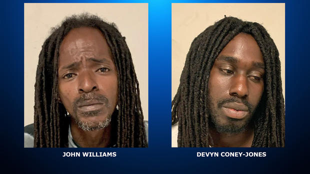 Suspects John Williams and Devyn Coney-Jones 